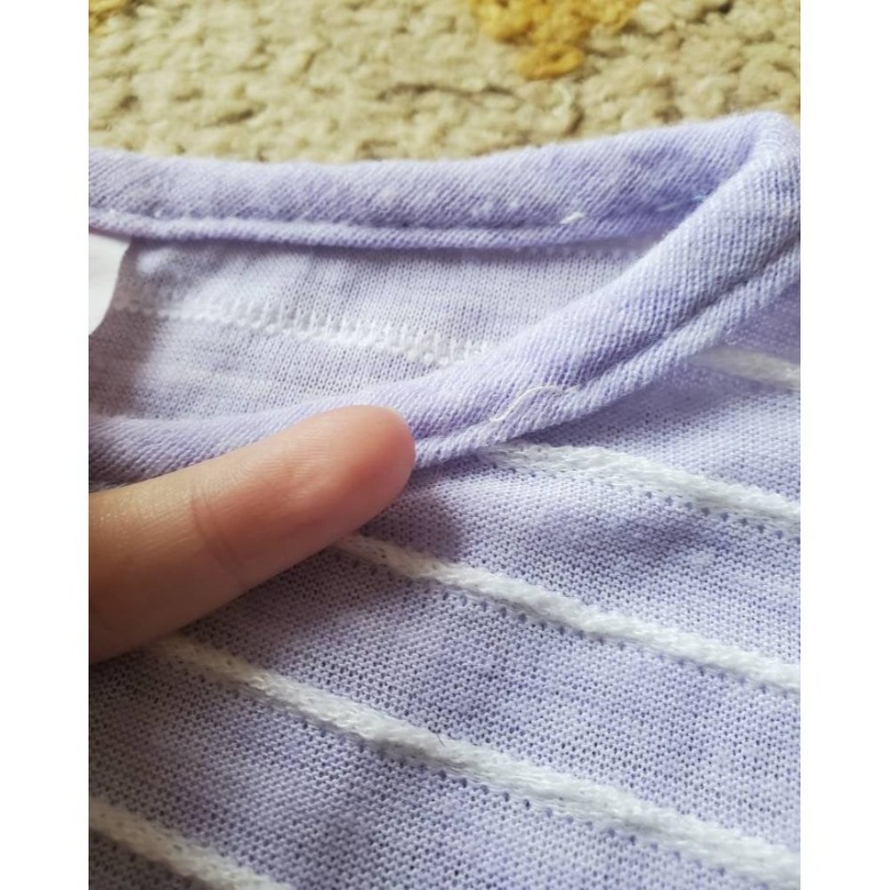 70s/80s Randy Brand  Pastel Chevron Top - Picture 5 of 5